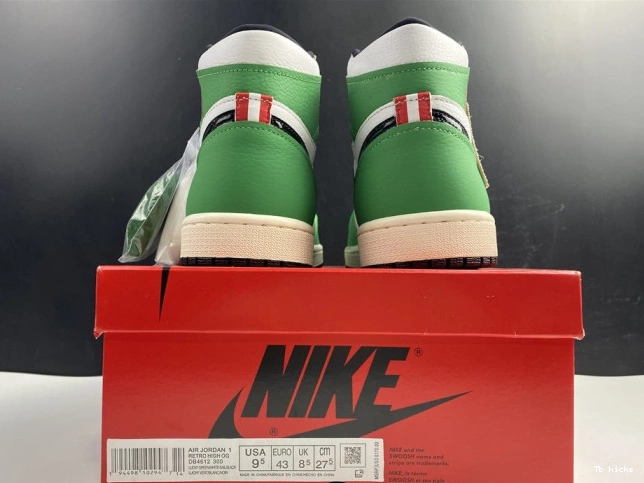 Reps TBK Lucky Jordan Green High DB4612-300 Air 1 Retro 0720
